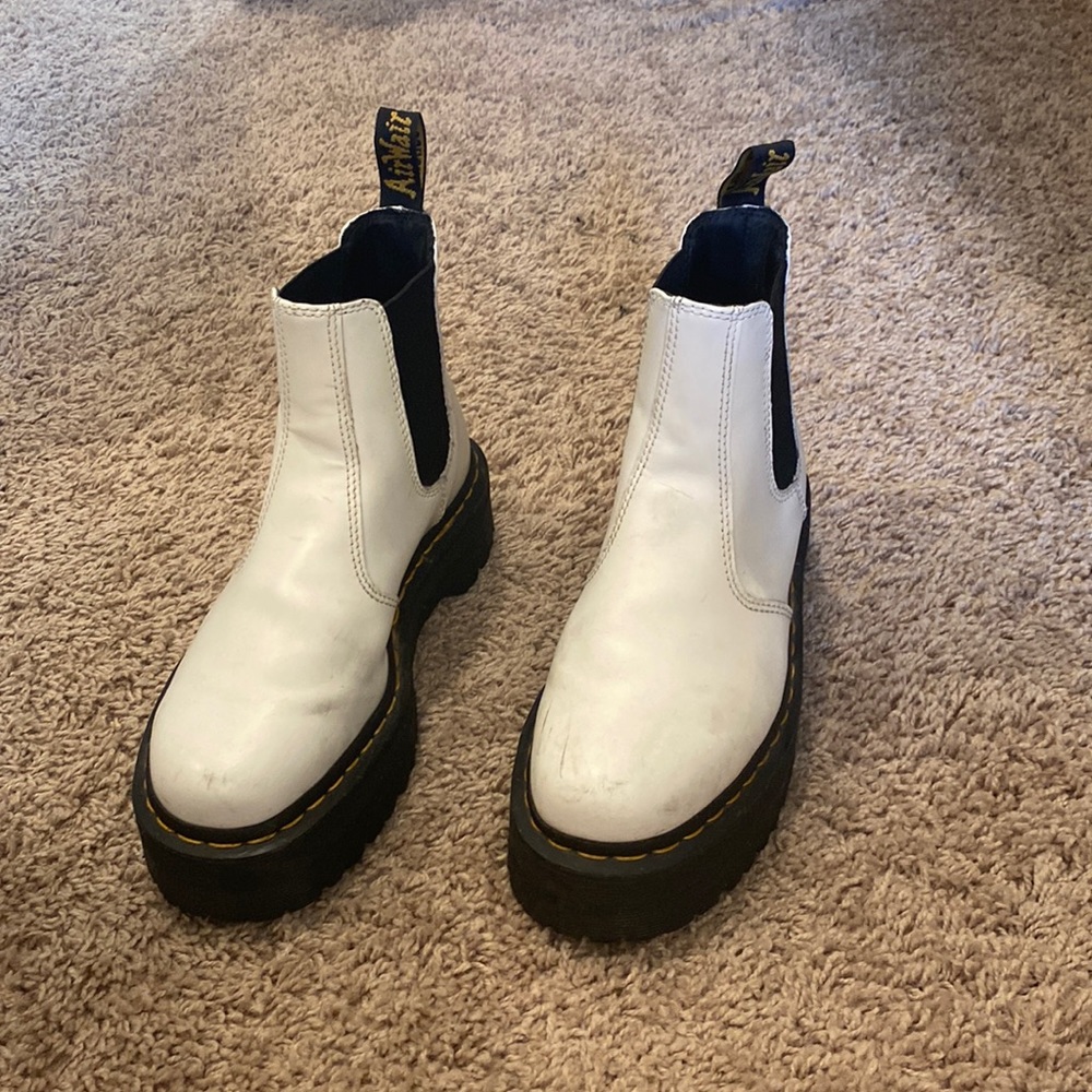 White Dr. Martens